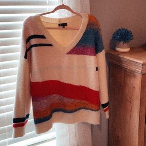 Multicolored, soft sweater